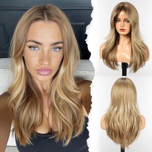 New HAIRCUBE Long Synthetic Wig for Women Heat Resistant Natural Looking